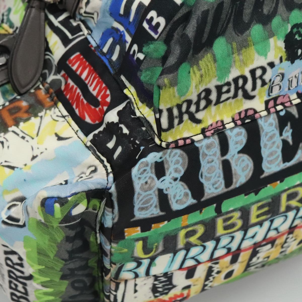 Burberry Multicolour Synthetic Backpack Bag (Pre-Owned)