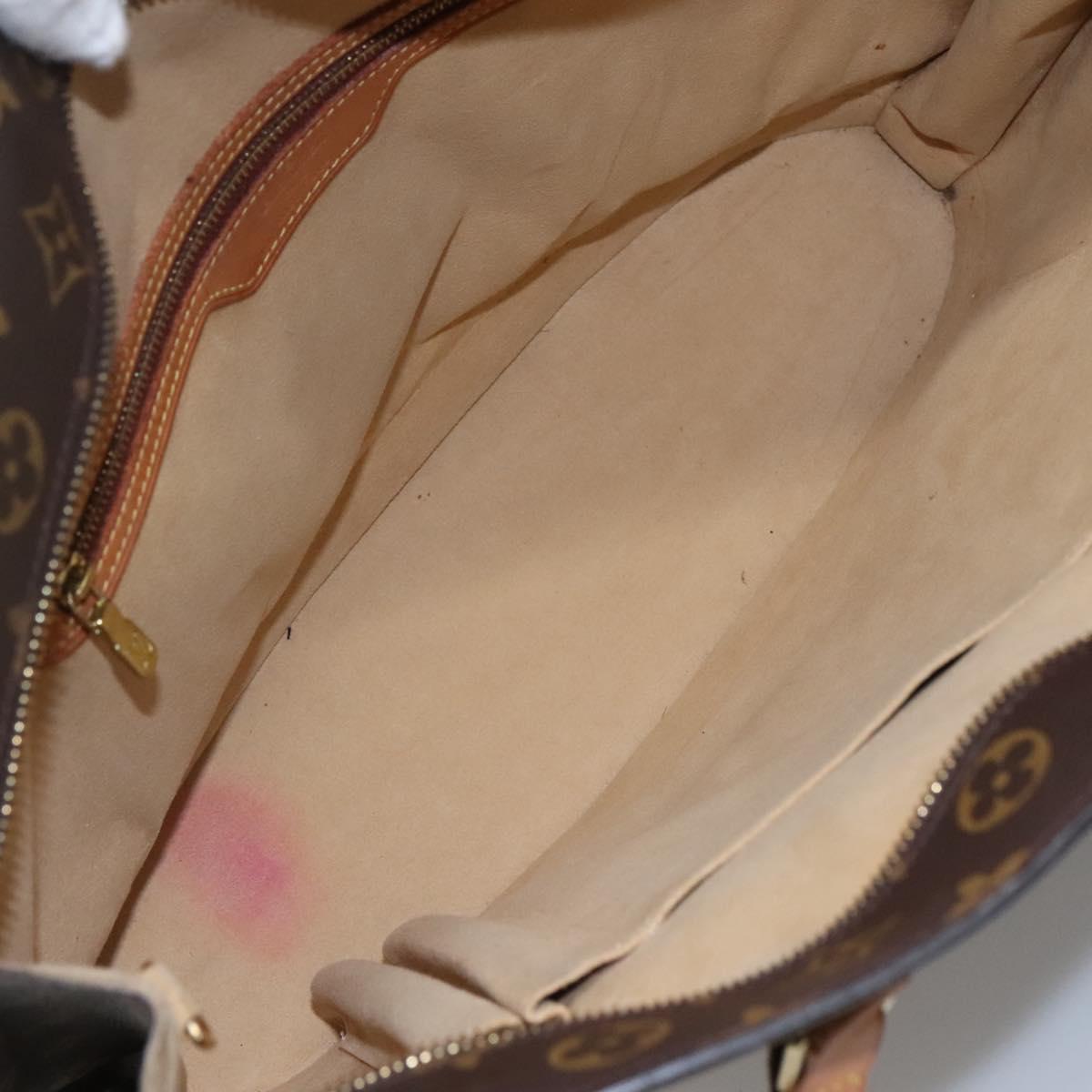 Louis Vuitton Babylone Brown Canvas Tote Bag (Pre-Owned)