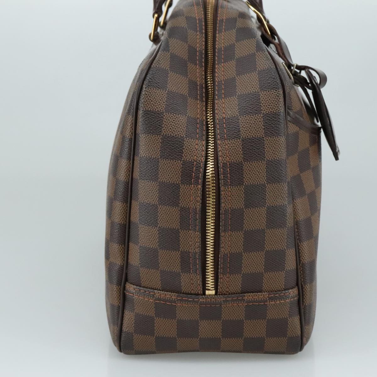 Louis Vuitton Deauville Brown Canvas Tote Bag (Pre-Owned)