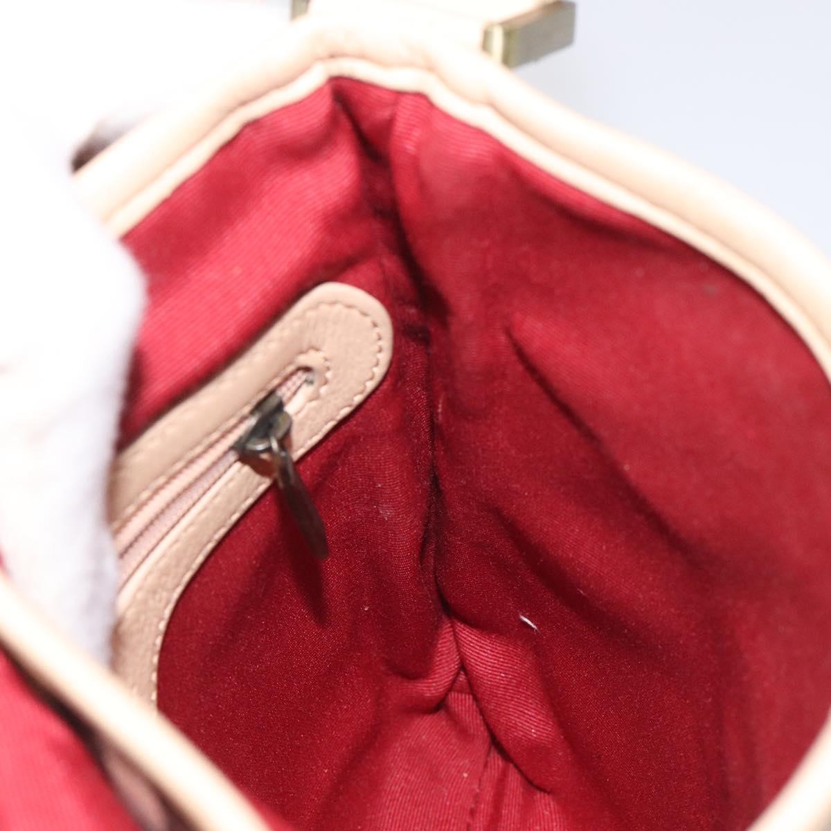 Burberry Nova Check Beige Canvas Shoulder Bag (Pre-Owned)