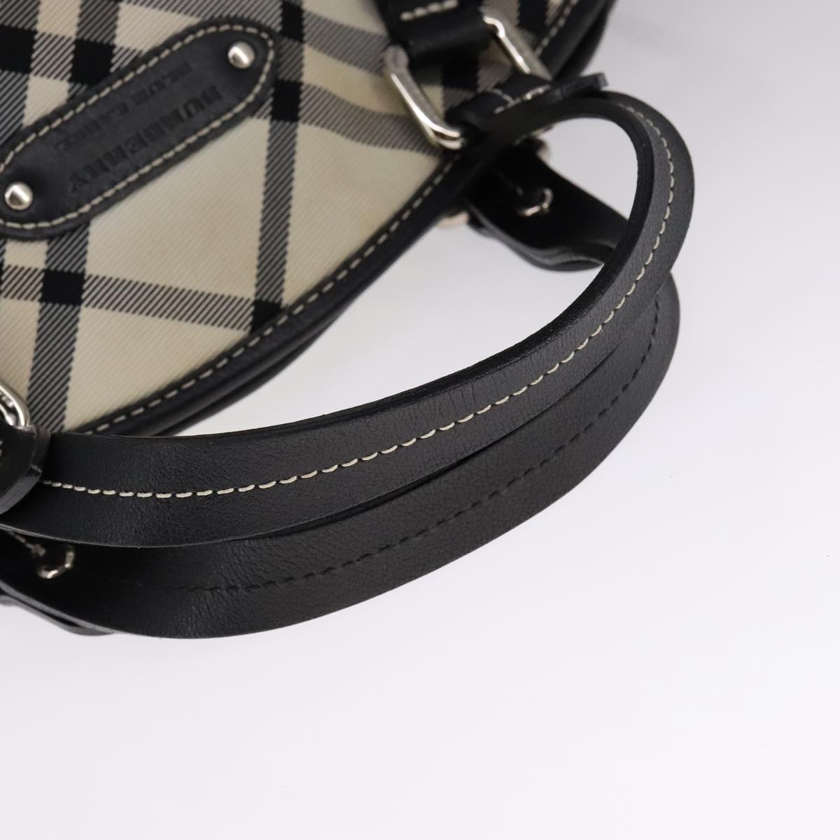 Burberry Blue Label White Synthetic Handbag (Pre-Owned)