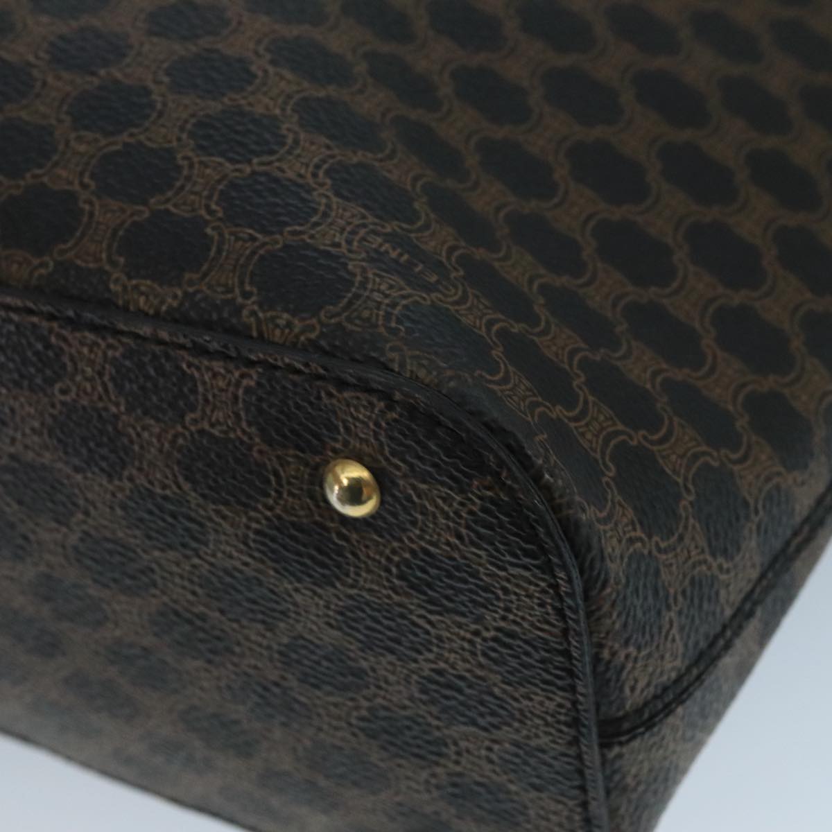 Céline Macadam Black Canvas Handbag (Pre-Owned)