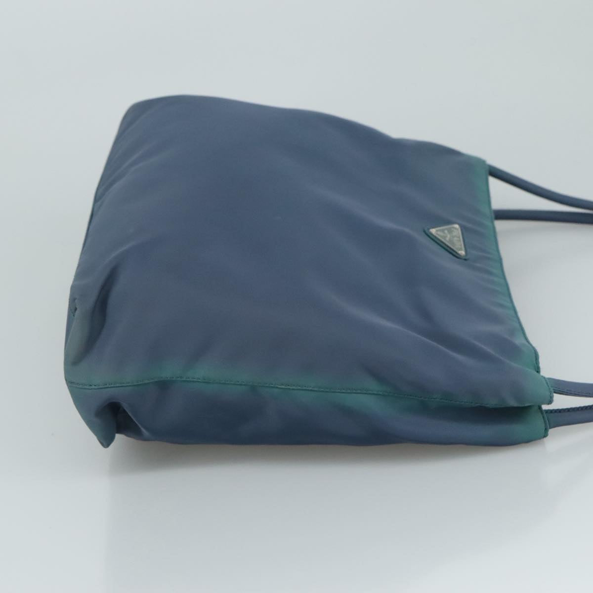 Prada Tessuto Blue Synthetic Tote Bag (Pre-Owned)