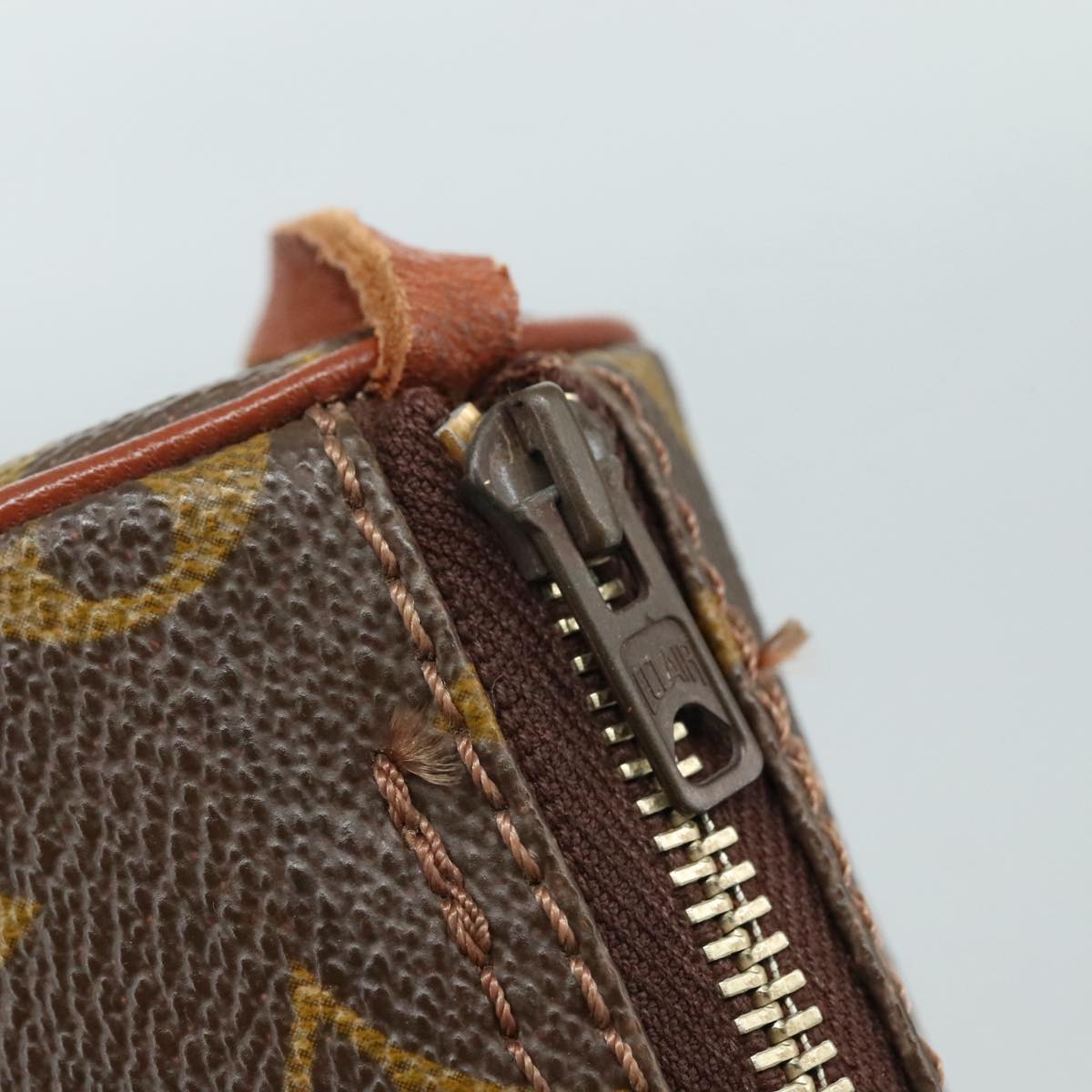 Louis Vuitton Papillon Brown Canvas Clutch Bag (Pre-Owned)