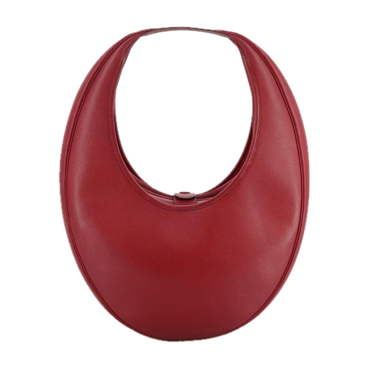 Hermès Red Leather Shoulder Bag (Pre-Owned)