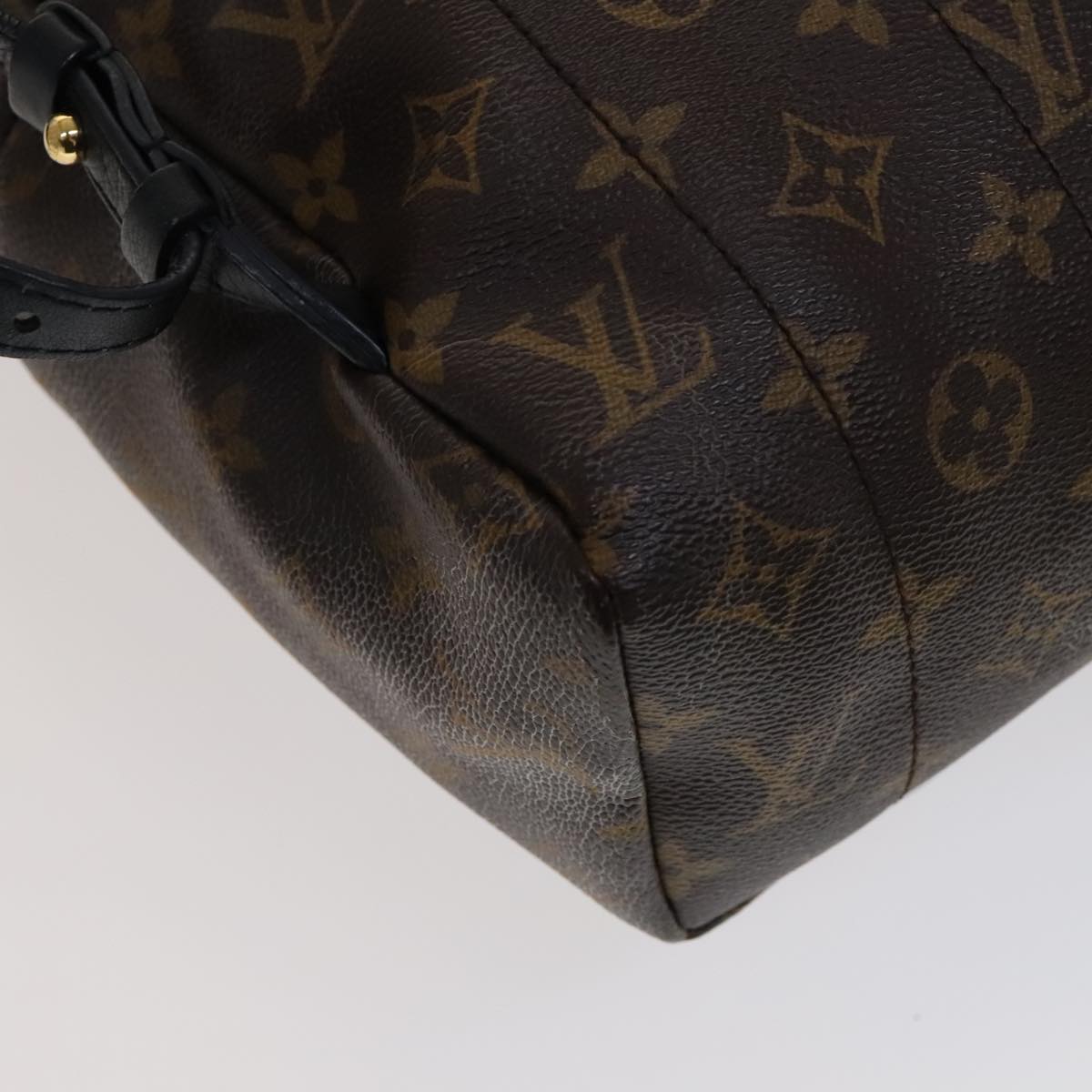 Louis Vuitton Palm Springs Mm Brown Canvas Backpack Bag (Pre-Owned)
