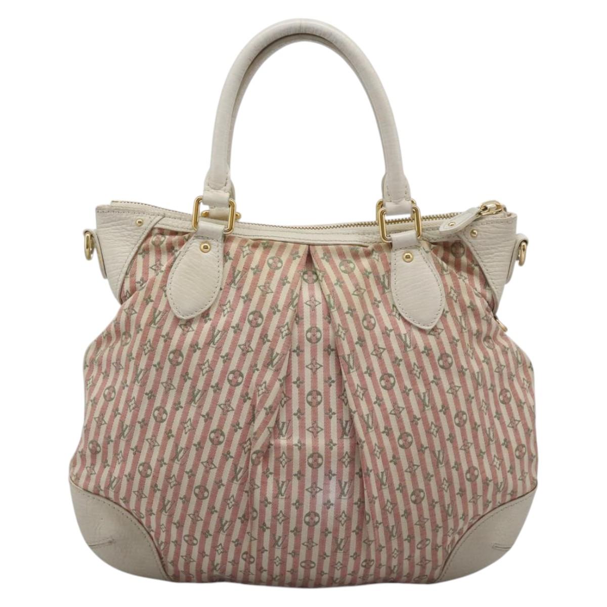 Louis Vuitton Marina Pink Canvas Shoulder Bag (Pre-Owned)