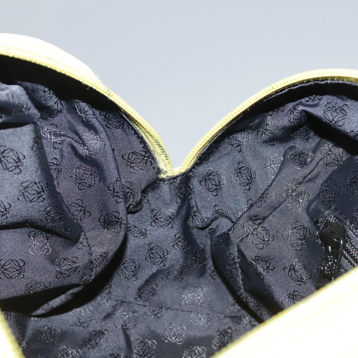 Loewe Anagram Yellow Leather Handbag (Pre-Owned)