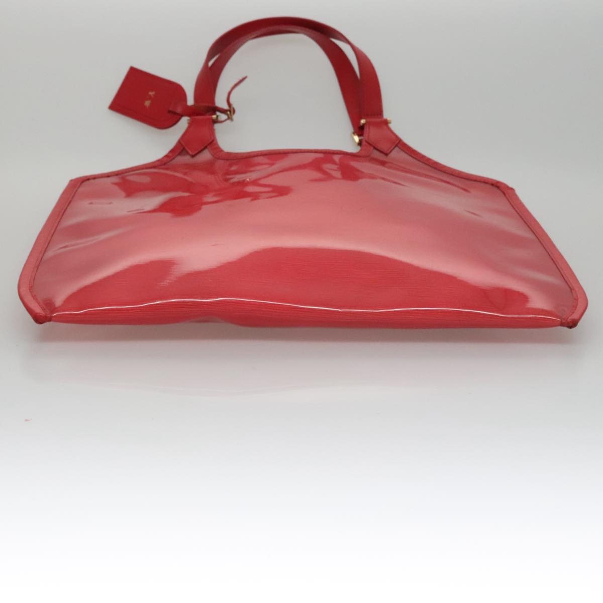 Louis Vuitton Plage Baia Red Vinyl Handbag (Pre-Owned)