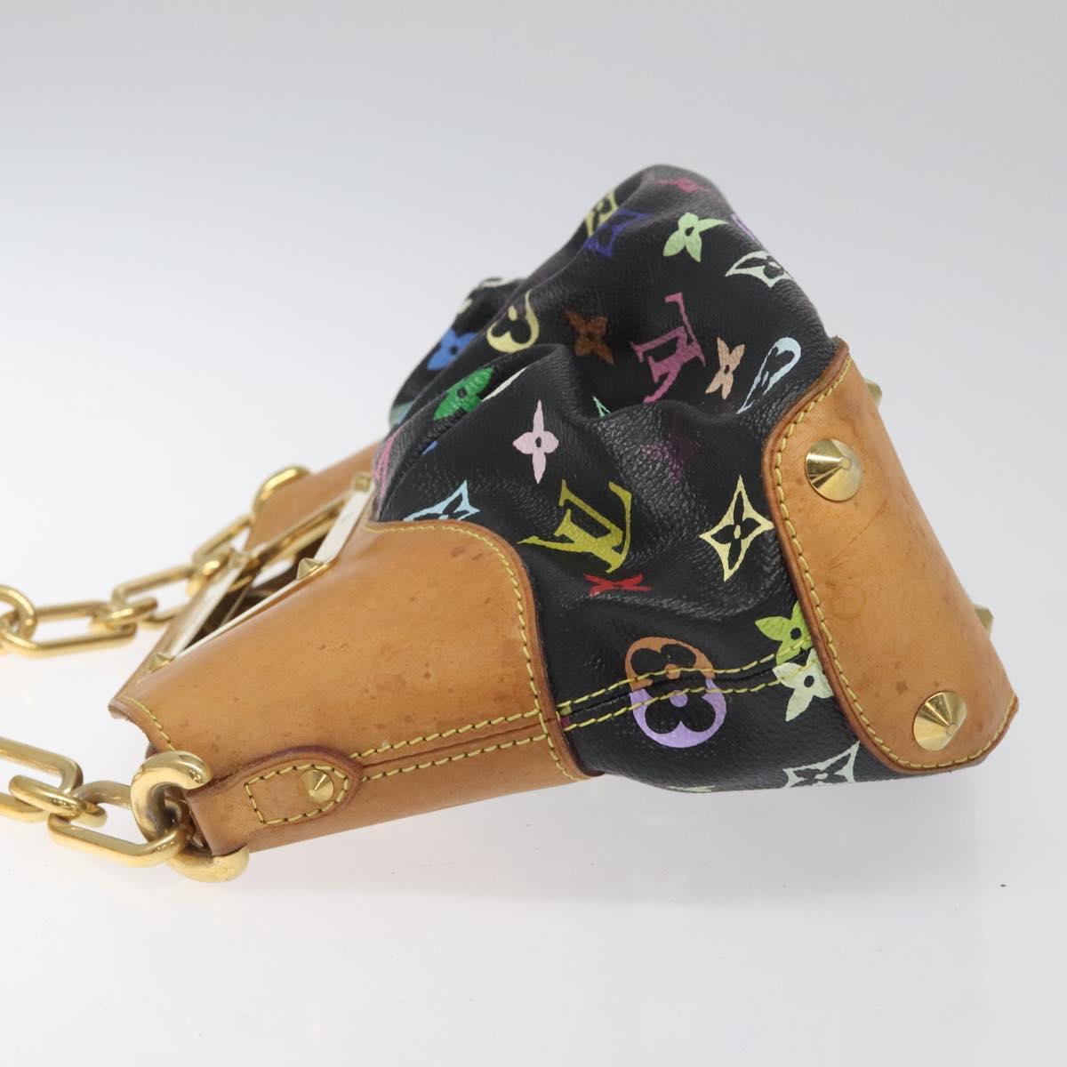 Louis Vuitton Judy Black Canvas Shoulder Bag (Pre-Owned)