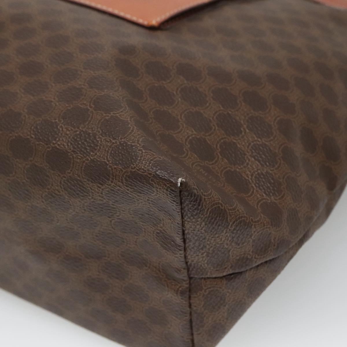 Céline Macadam Brown Canvas Tote Bag (Pre-Owned)