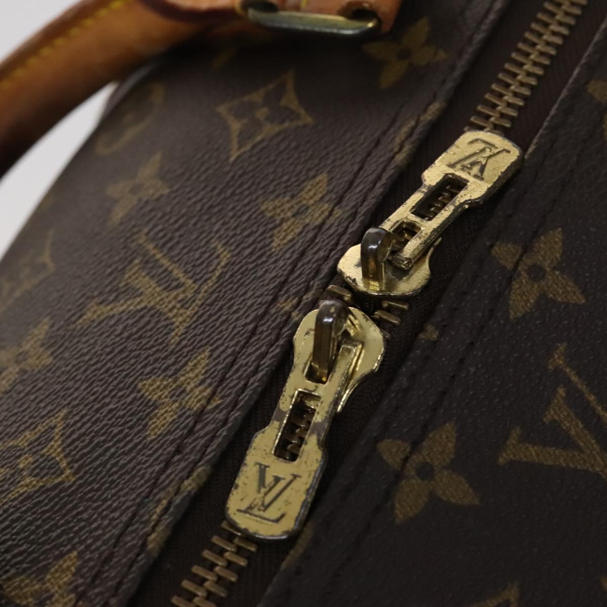 Louis Vuitton Keepall 60 Brown Canvas Travel Bag (Pre-Owned)
