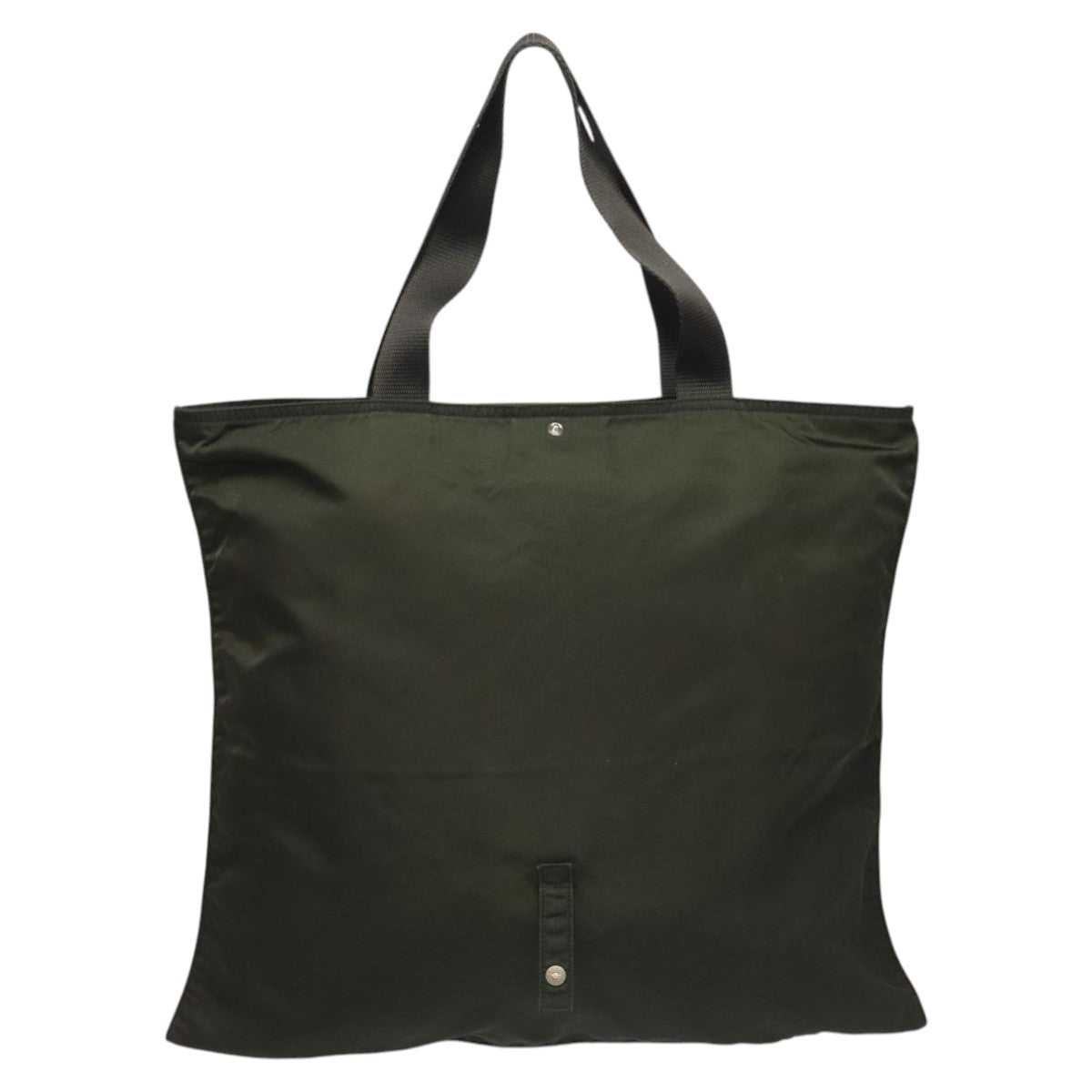 Prada Tessuto Khaki Synthetic Tote Bag (Pre-Owned)