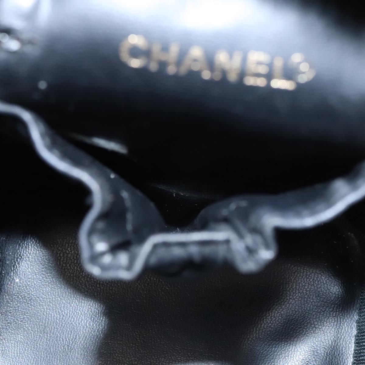 Chanel Vanity Black Leather Handbag (Pre-Owned)