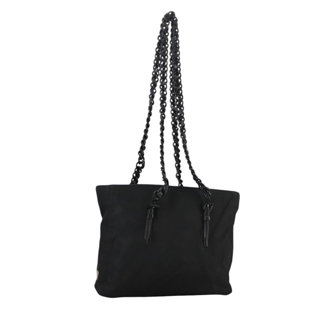 Prada Black Synthetic Shoulder Bag (Pre-Owned)
