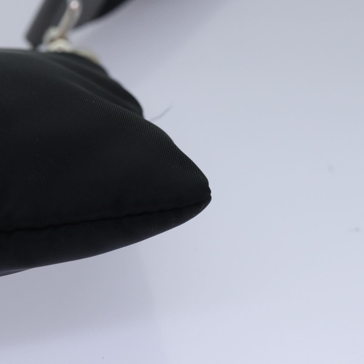 Prada Black Synthetic Clutch Bag (Pre-Owned)