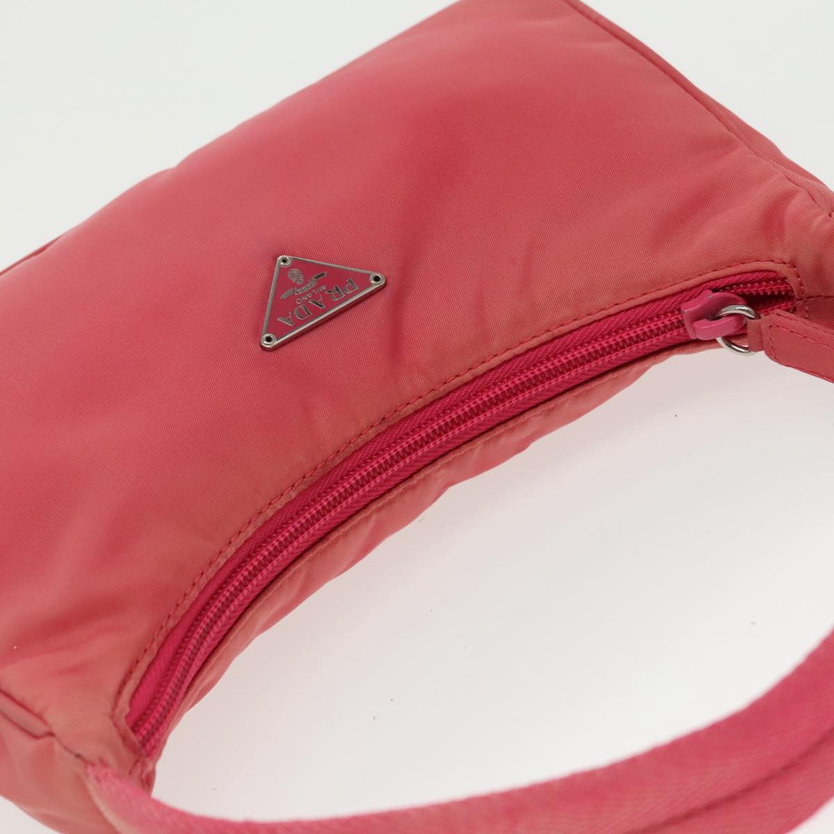 Prada Red Synthetic Clutch Bag (Pre-Owned)