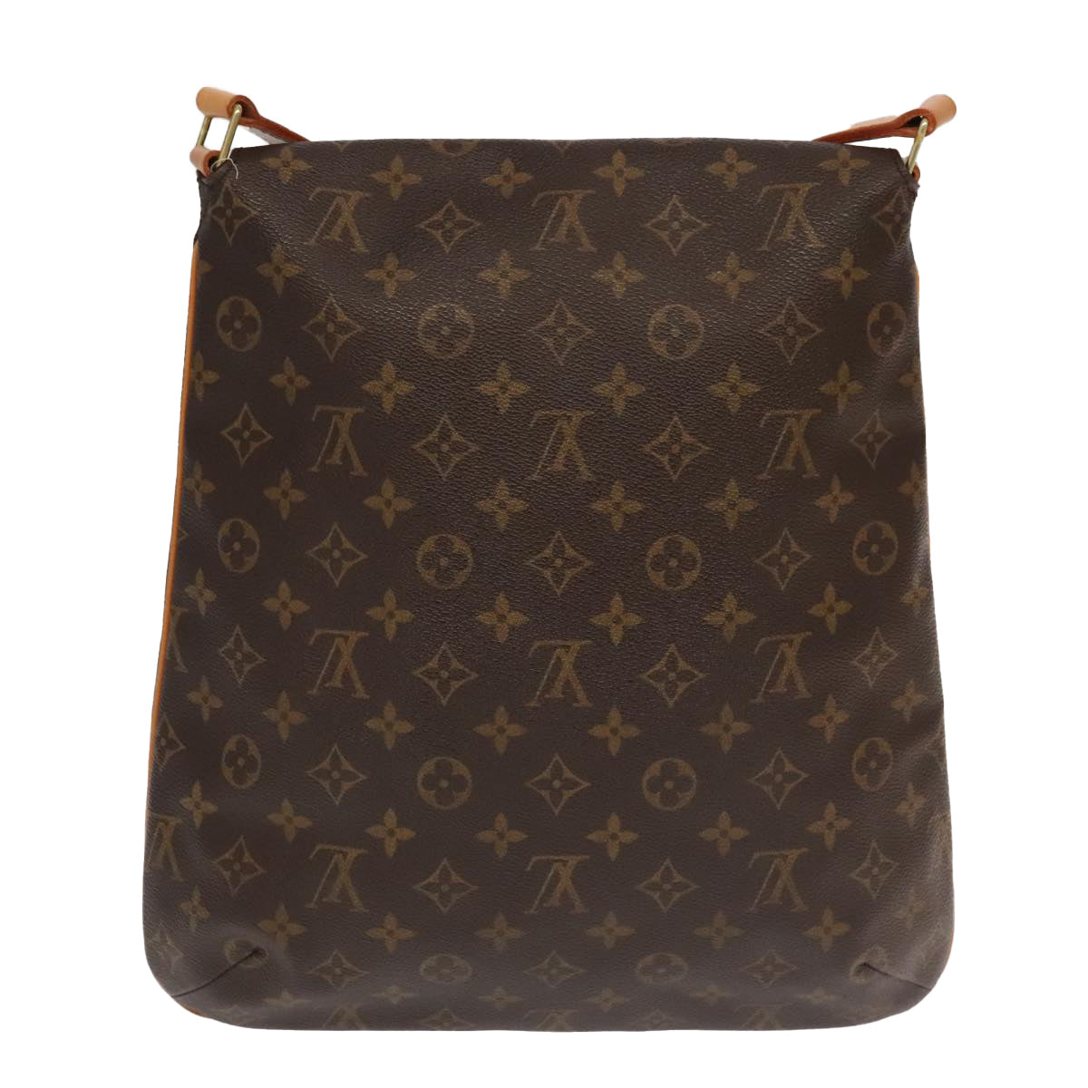 Louis Vuitton Musette Brown Canvas Shoulder Bag (Pre-Owned)