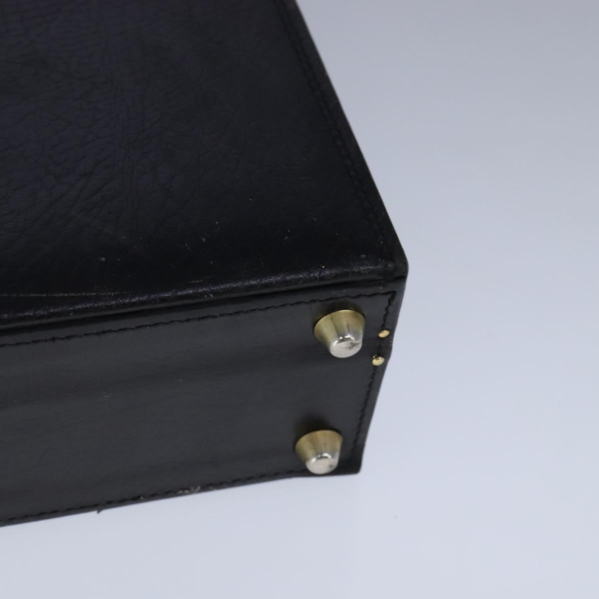 Bally Black Leather Briefcase Bag (Pre-Owned)