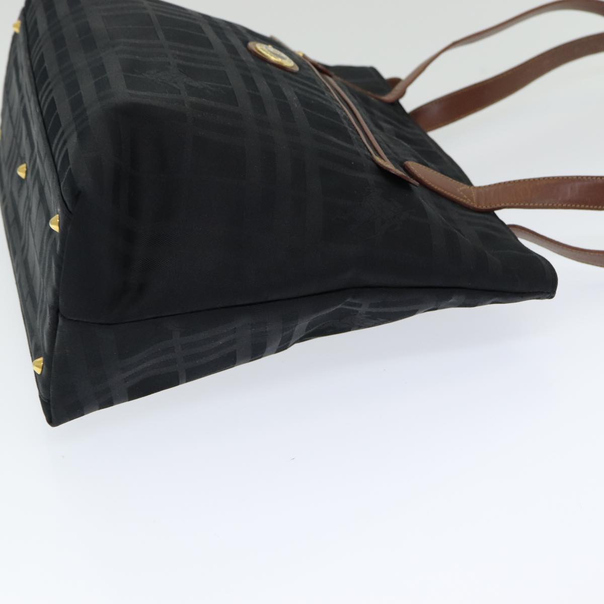 Burberry - Black Canvas Tote Bag (Pre-Owned)