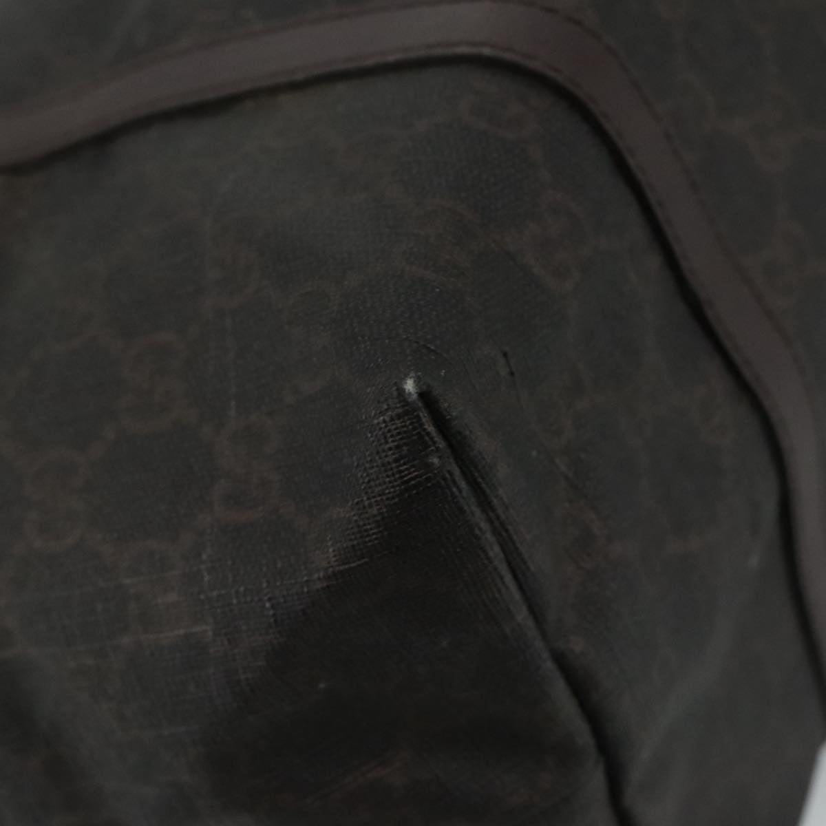 Gucci Gg Canvas Brown Canvas Tote Bag (Pre-Owned)