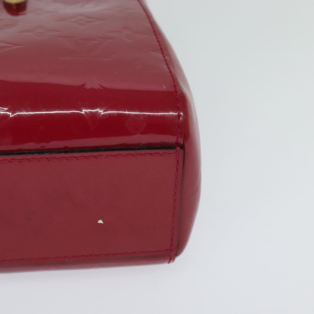 Louis Vuitton Catalina White Patent Leather Handbag (Pre-Owned)