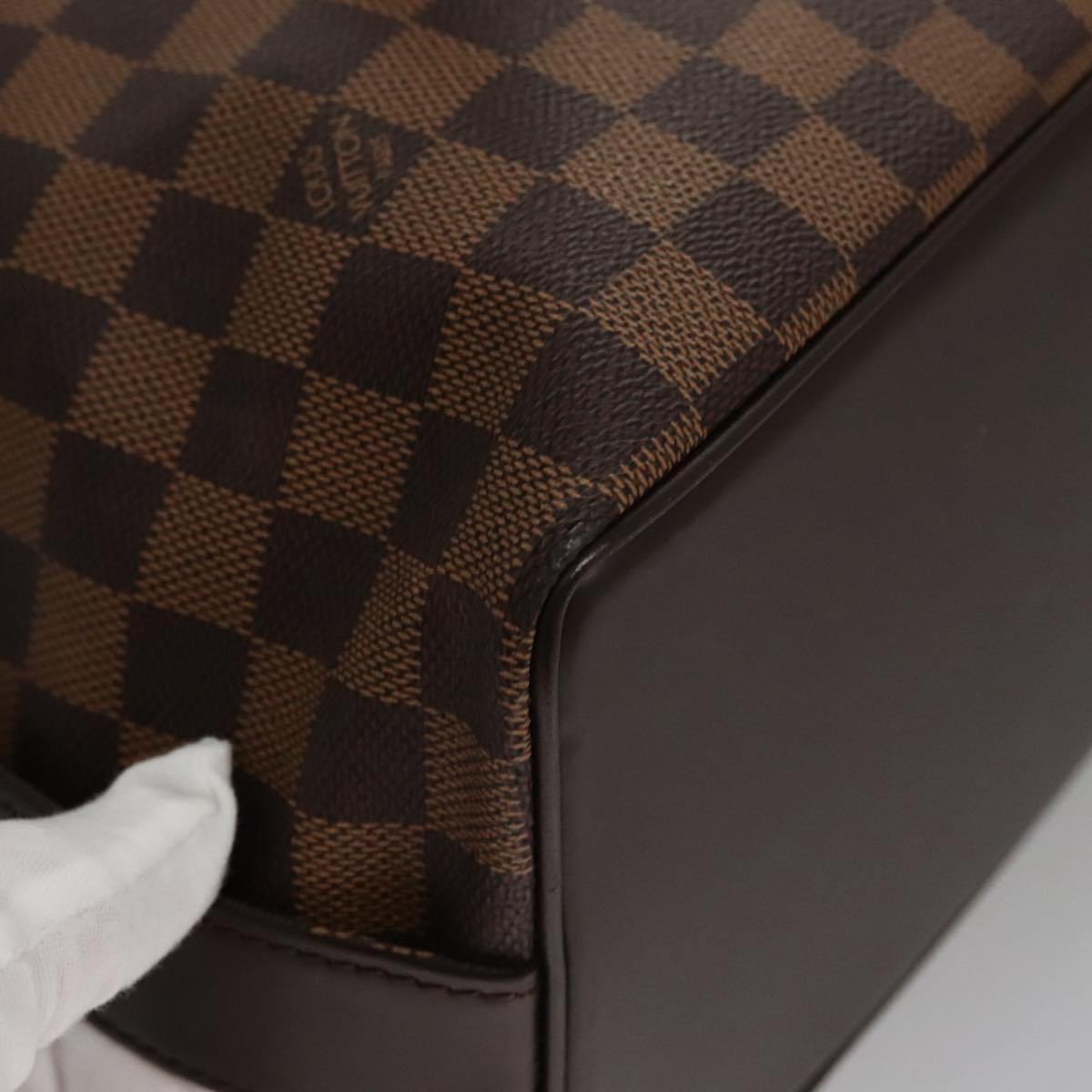 Louis Vuitton Chelsea Brown Canvas Tote Bag (Pre-Owned)