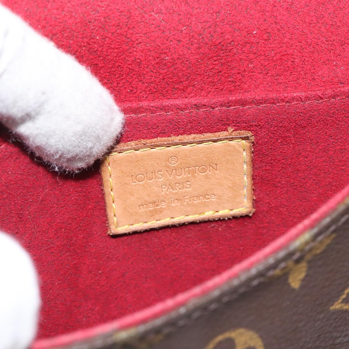 Louis Vuitton Tambourin Brown Canvas Shoulder Bag (Pre-Owned)