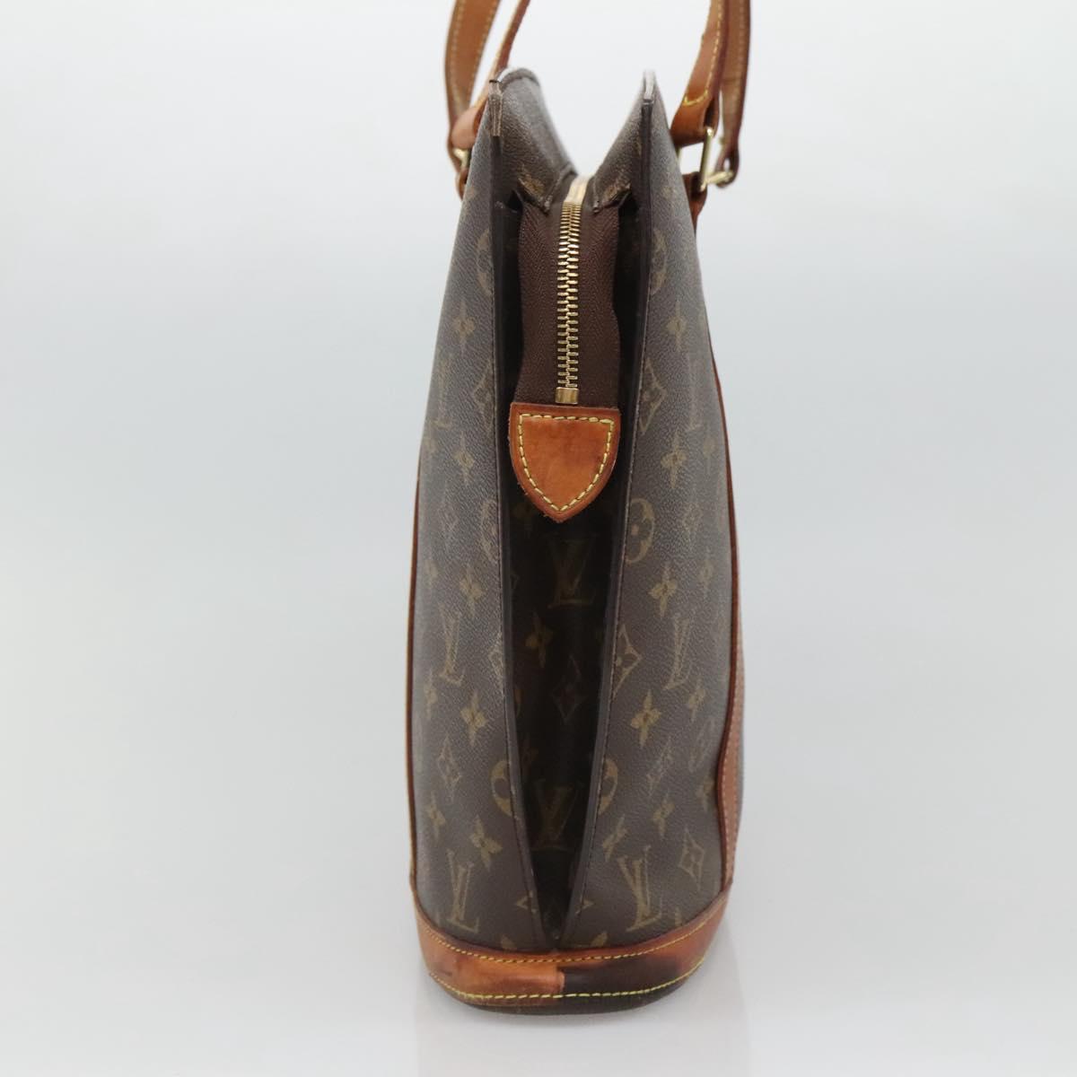 Louis Vuitton Babylone Brown Canvas Tote Bag (Pre-Owned)