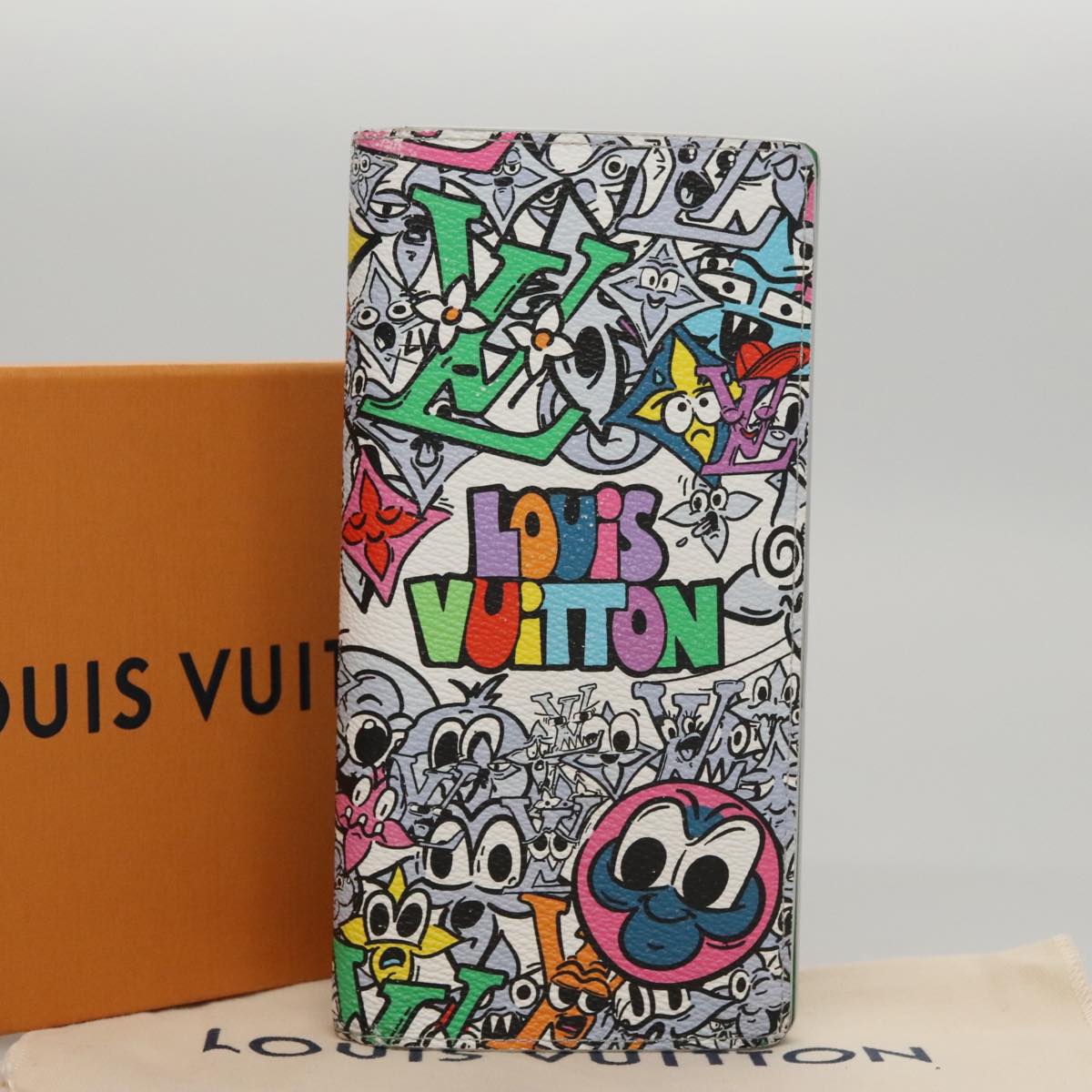 Louis Vuitton Portefeuille Brazza Multicolour Leather Wallet (Pre-Owned)