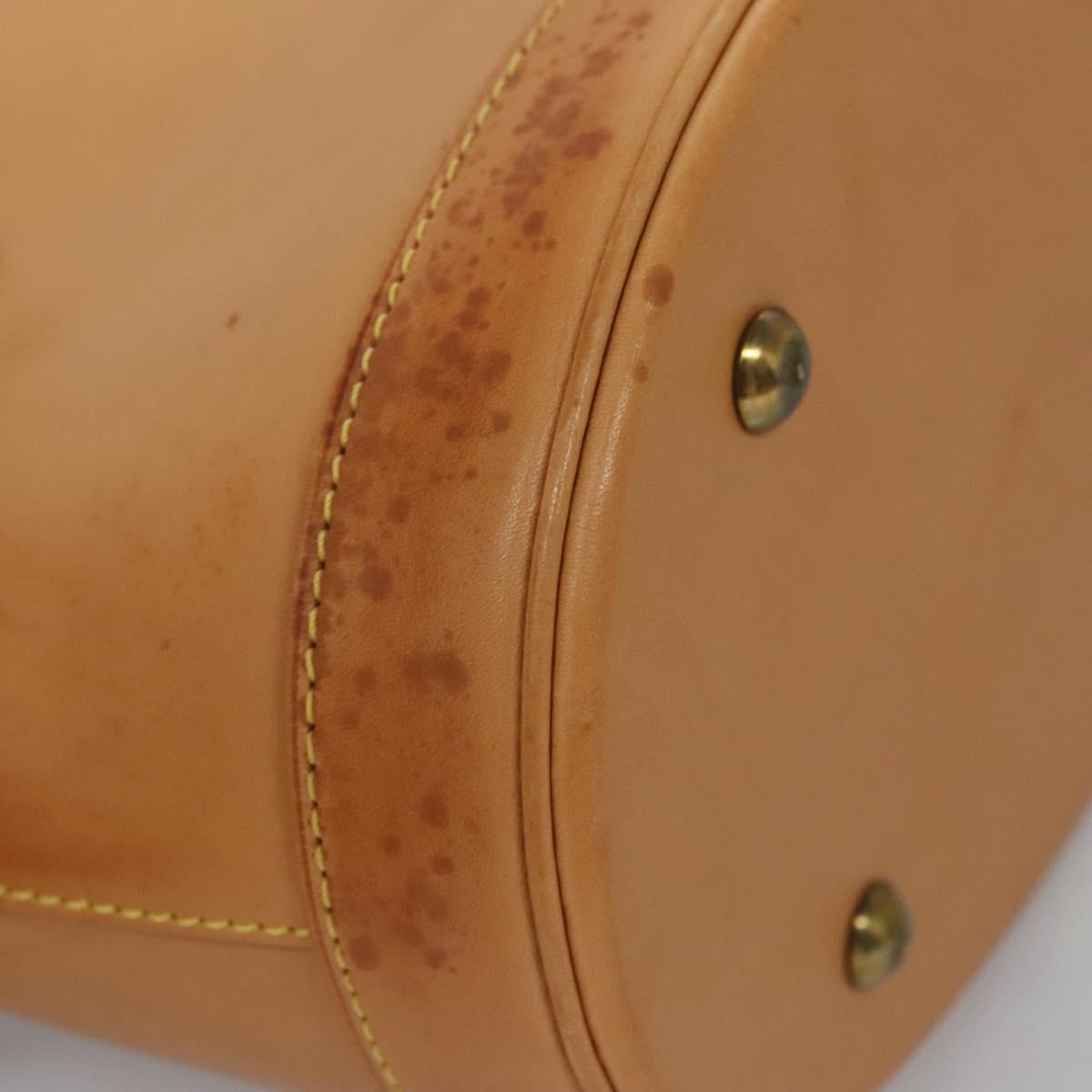 Louis Vuitton Bucket Beige Leather Tote Bag (Pre-Owned)