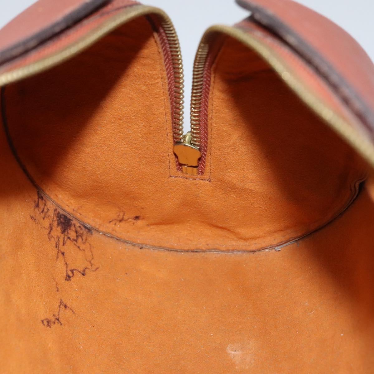 Louis Vuitton Soufflot Brown Leather Handbag (Pre-Owned)