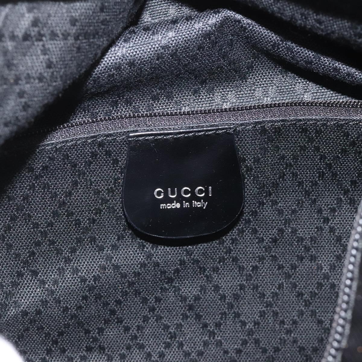 Gucci Bamboo Black Synthetic Handbag (Pre-Owned)