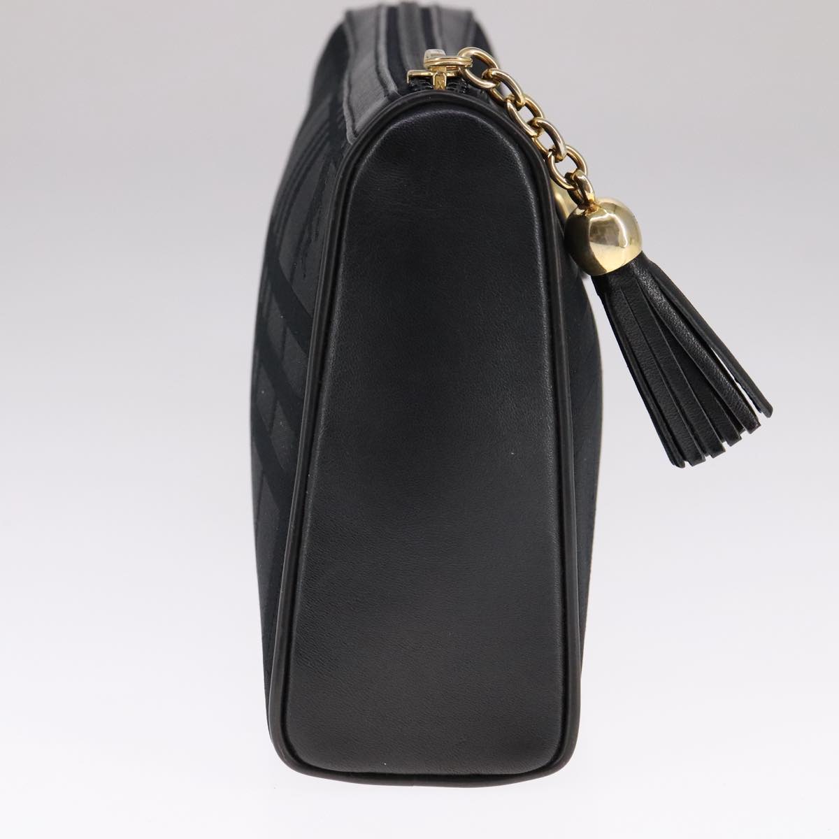 Burberry Black Canvas Clutch Bag (Pre-Owned)