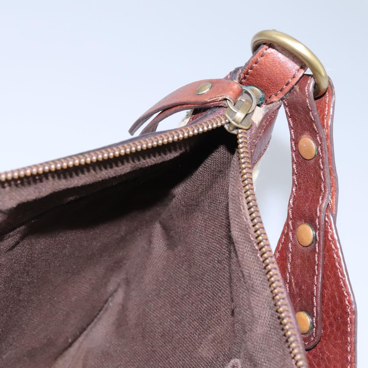 Burberry House Check Multicolour Tweed Shoulder Bag (Pre-Owned)