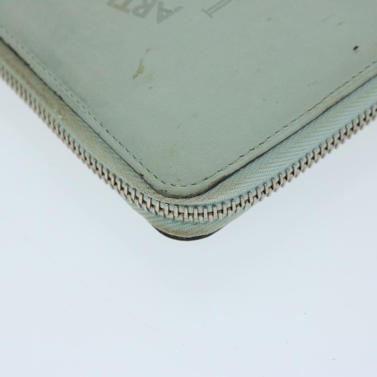 Louis Vuitton Jena Blue Leather Wallet (Pre-Owned)