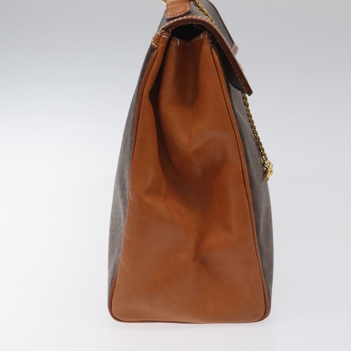 Céline Macadam Brown Canvas Handbag (Pre-Owned)