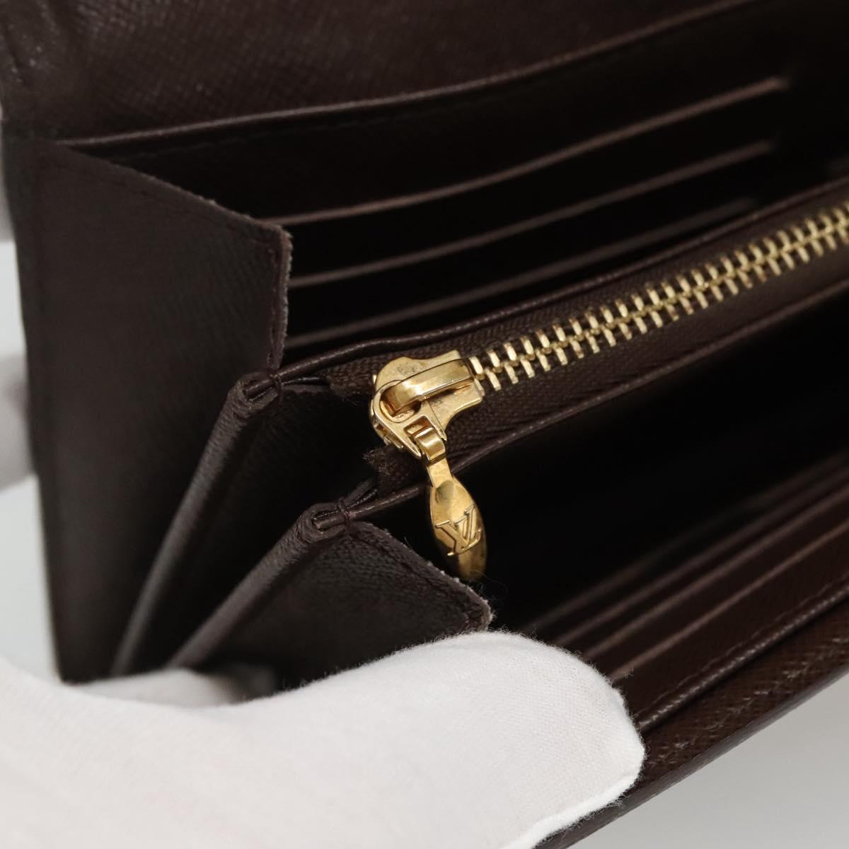 Louis Vuitton Sistina Brown Canvas Wallet (Pre-Owned)