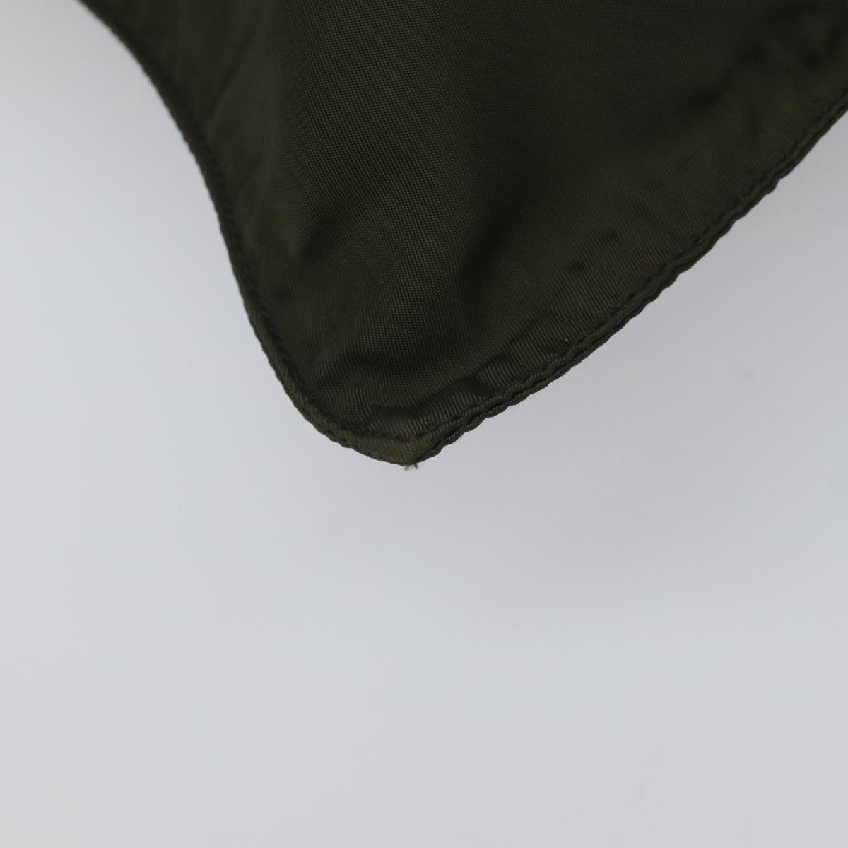 Prada Tessuto Khaki Synthetic Tote Bag (Pre-Owned)