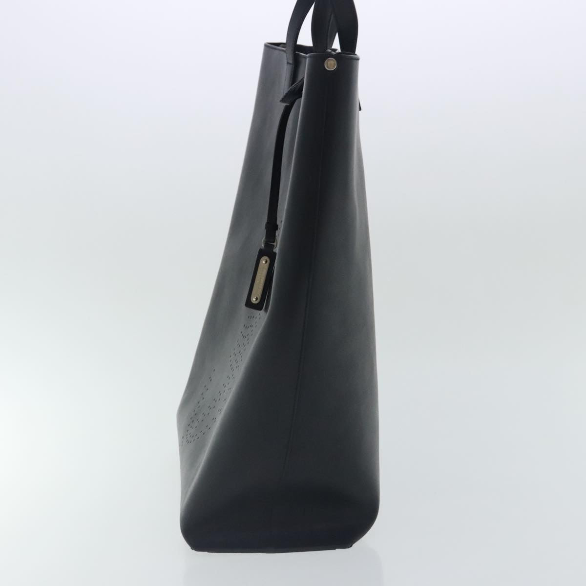 Yves Saint Laurent Black Leather Tote Bag (Pre-Owned)