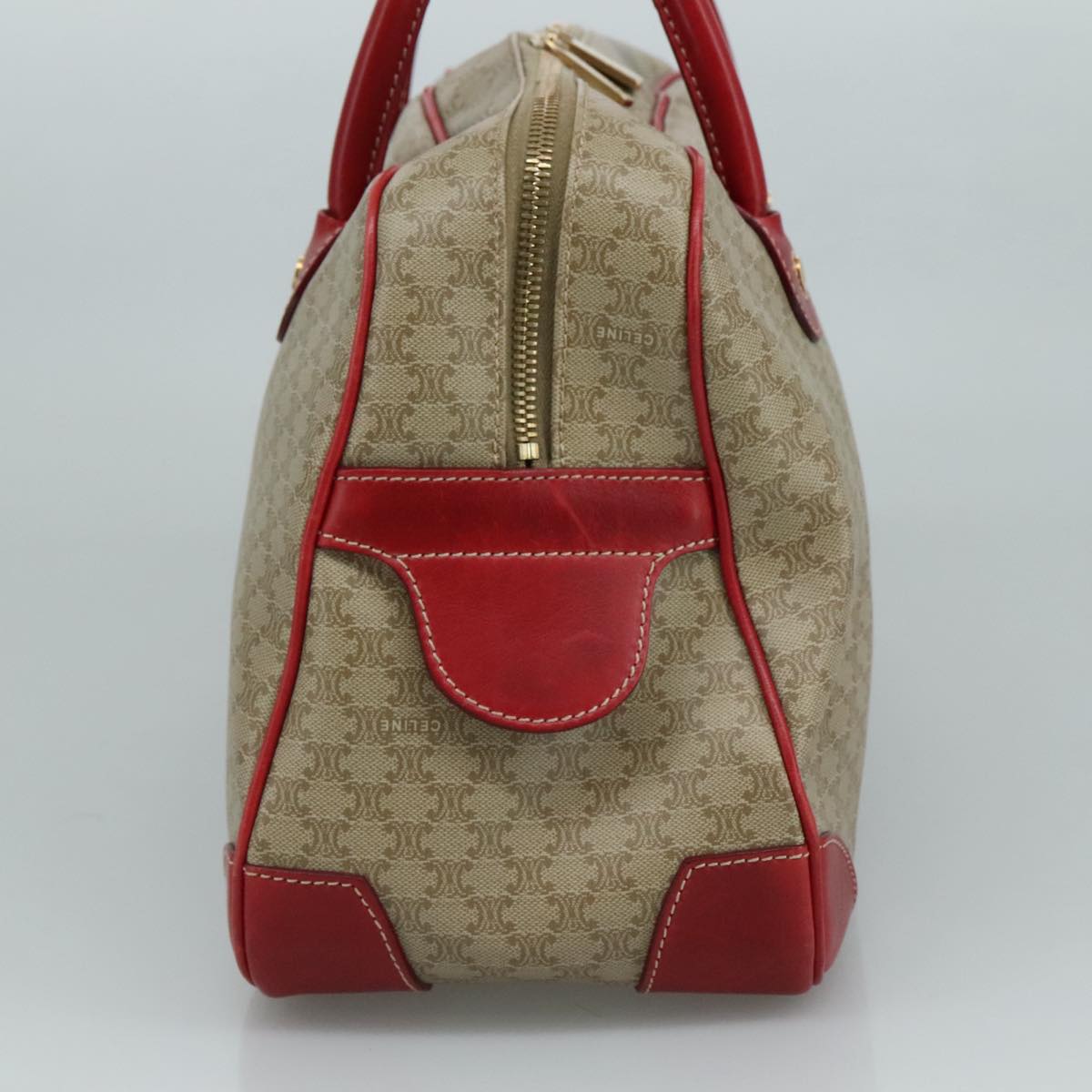Céline Macadam Beige Canvas Handbag (Pre-Owned)