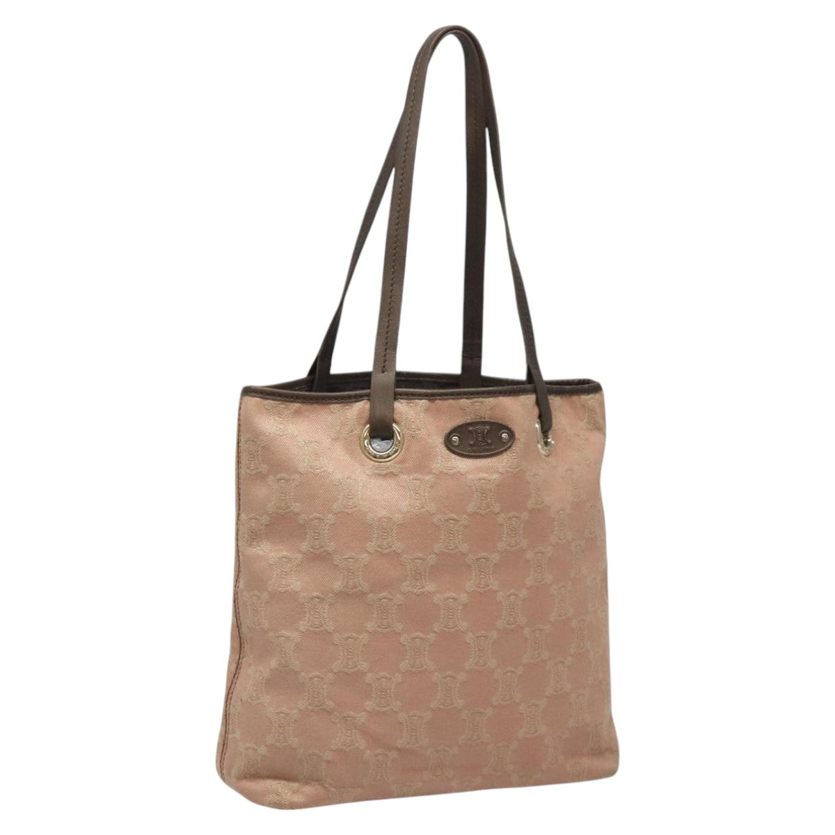 Céline Macadam Pink Canvas Tote Bag (Pre-Owned)