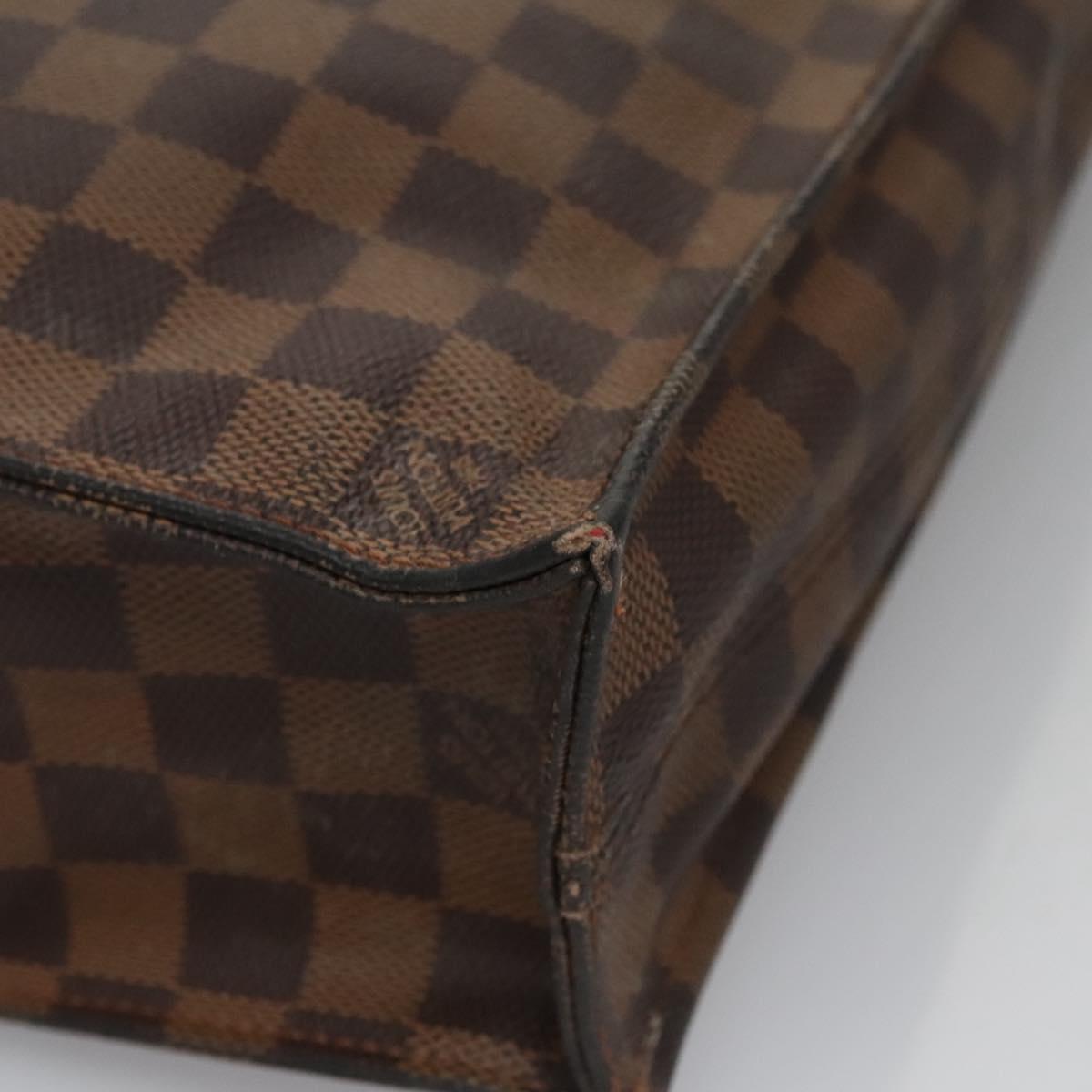 Louis Vuitton Sac Plat Brown Canvas Handbag (Pre-Owned)