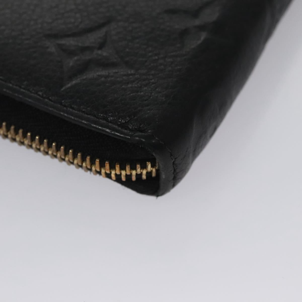 Louis Vuitton Portefeuille Clémence Navy Leather Wallet (Pre-Owned)