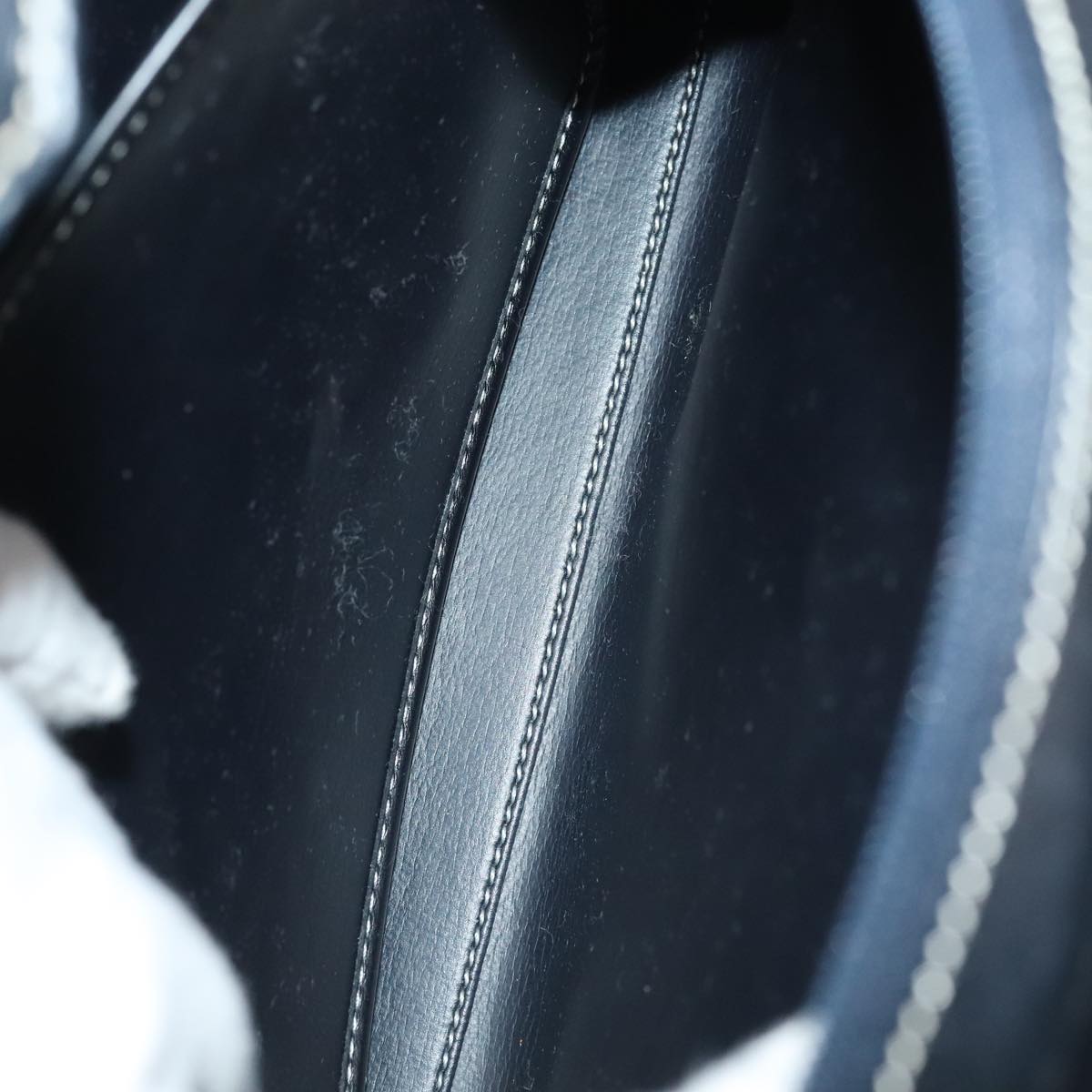 Dior Cd Black Leather Shoulder Bag (Pre-Owned)