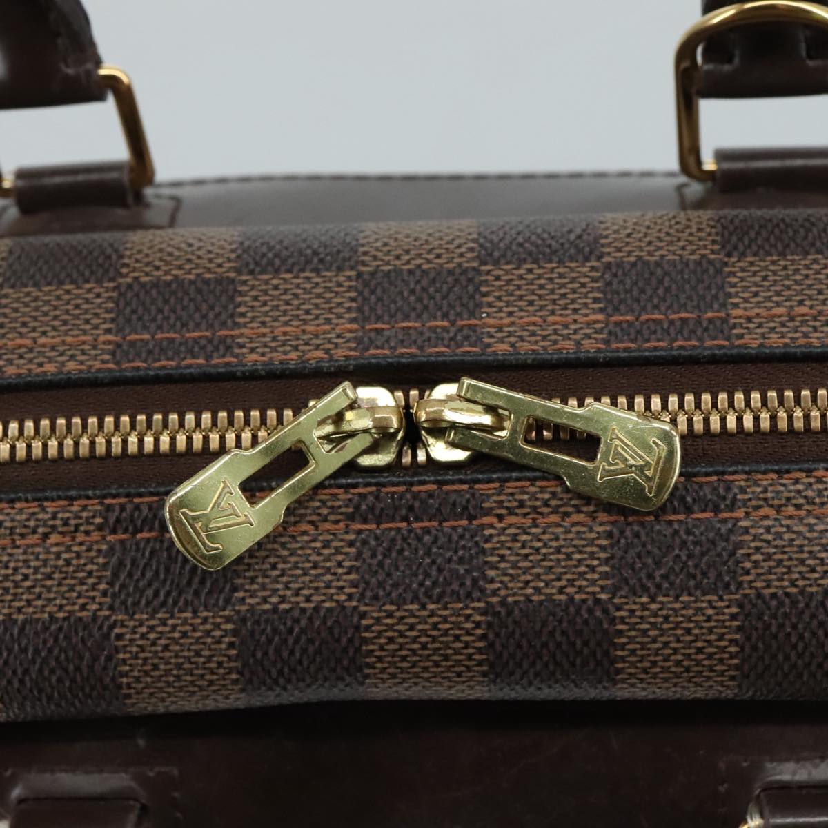 Louis Vuitton Deauville Brown Canvas Tote Bag (Pre-Owned)