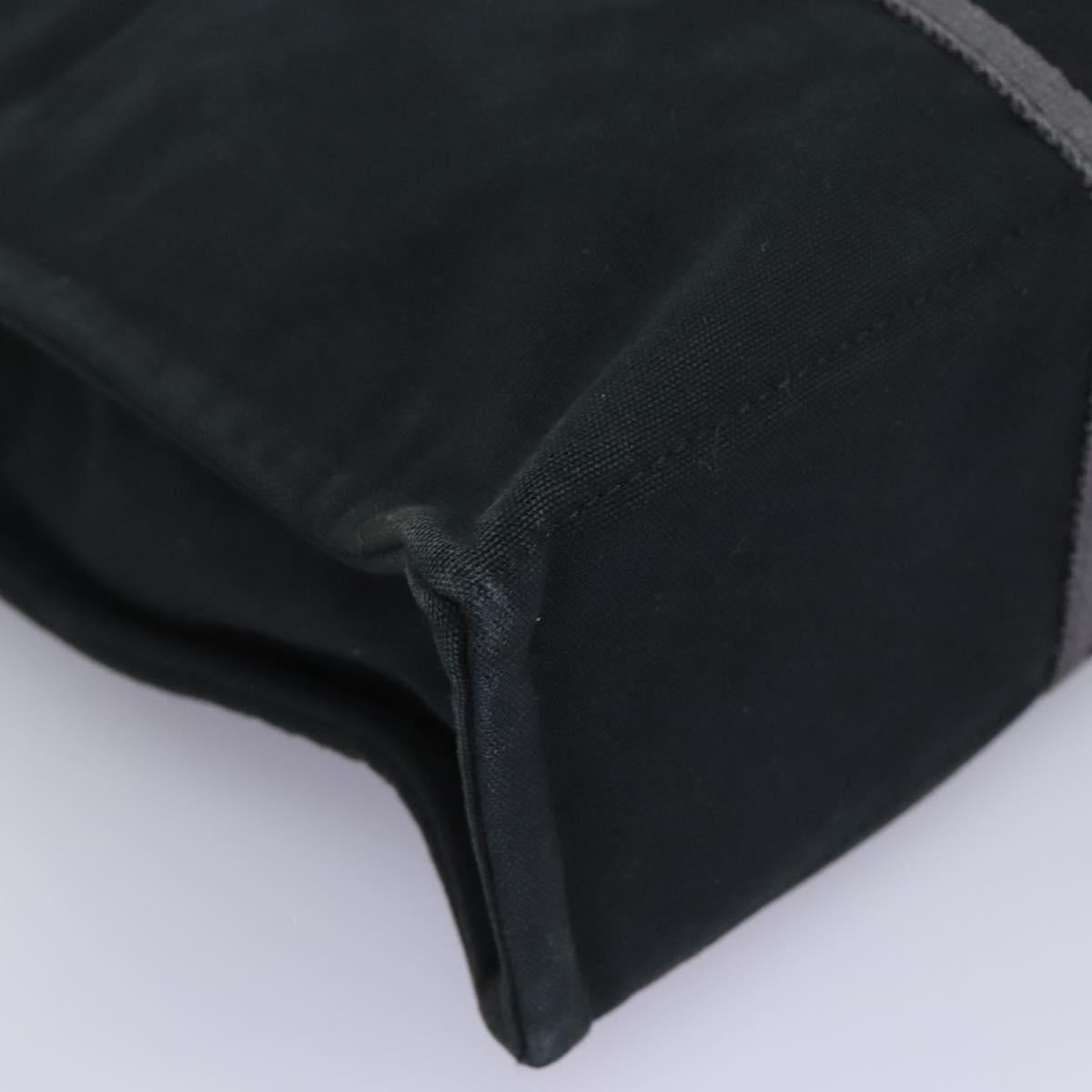 Hermès Toto Black Canvas Tote Bag (Pre-Owned)