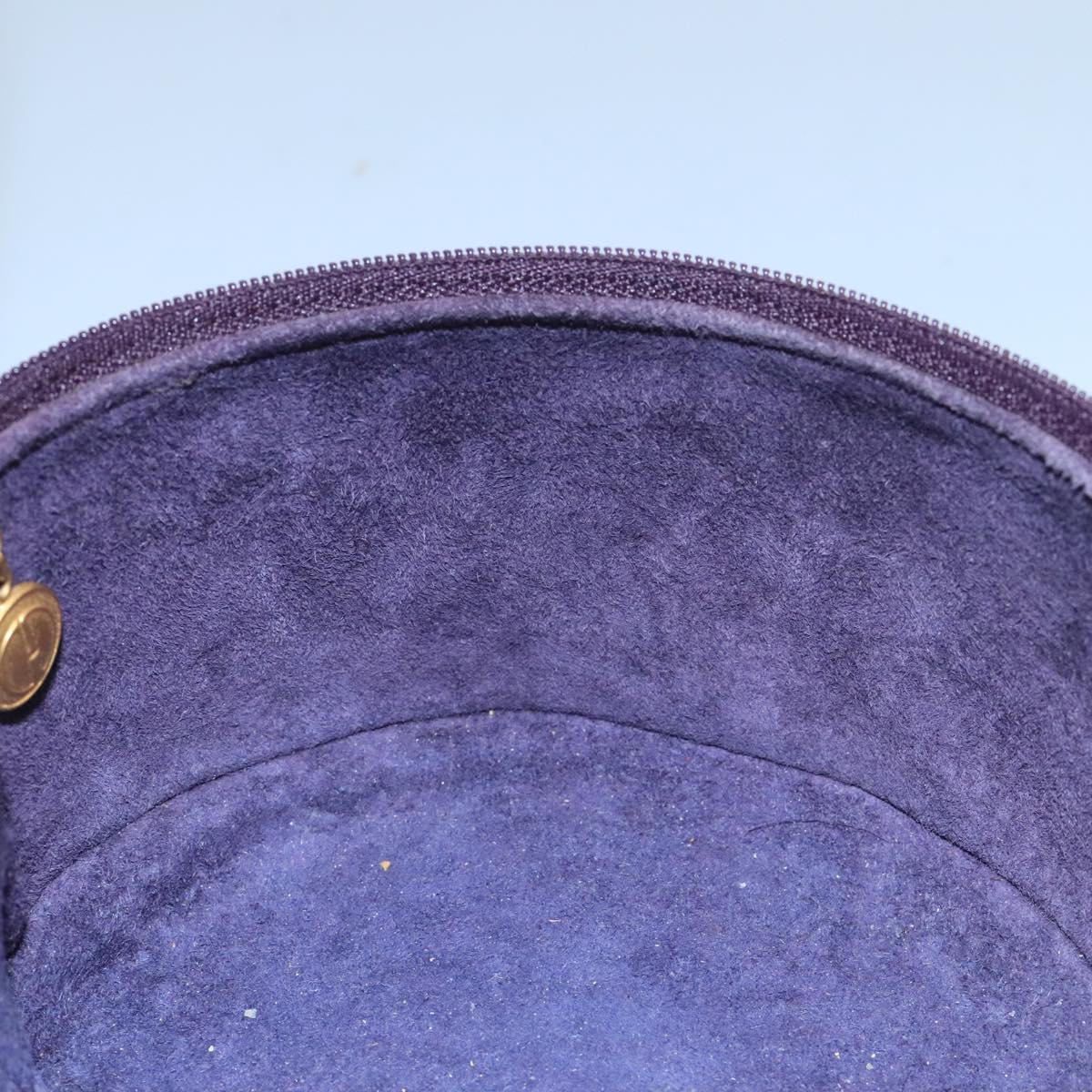 Gucci Vanity Purple Leather Handbag (Pre-Owned)