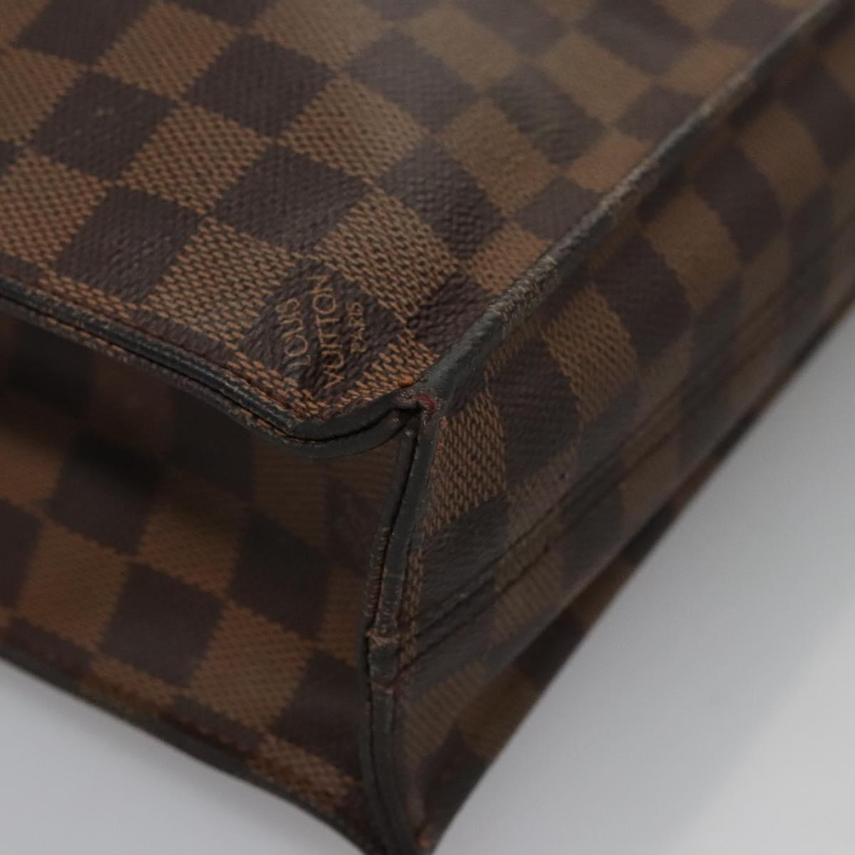 Louis Vuitton Sac Plat Brown Canvas Handbag (Pre-Owned)