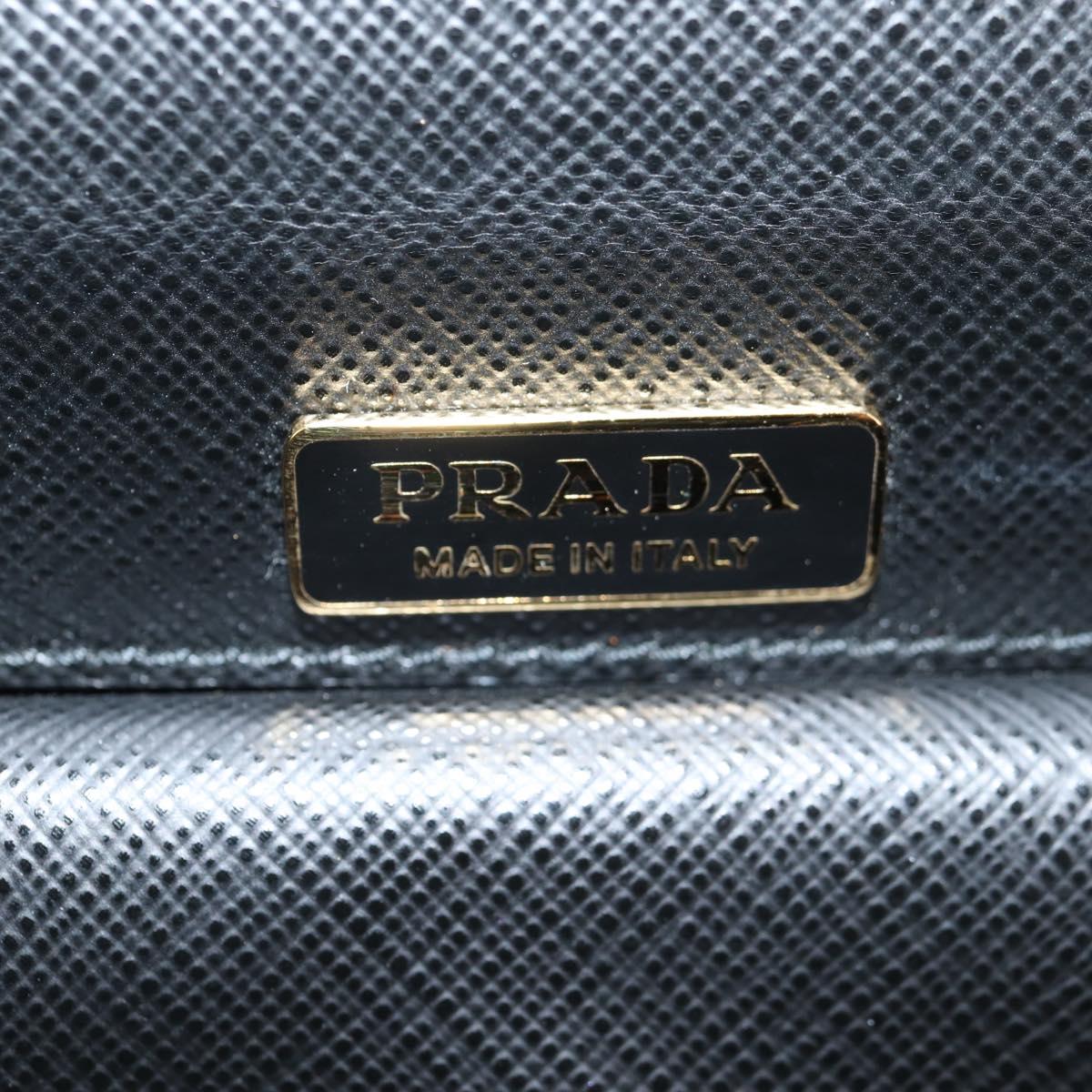 Prada Black Leather Shoulder Bag (Pre-Owned)